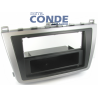 ADAPT. RADIO 1/2 DIN MAZDA 6 2008-2013 (NEGRO-PLATA)