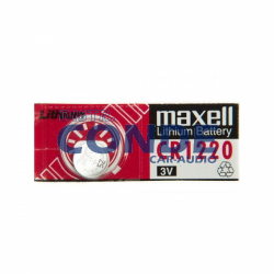 MAXELL - CR1616M. Pila de litio en formato botón. Modelo CR1616. Tensión  nominal 3Vdc
